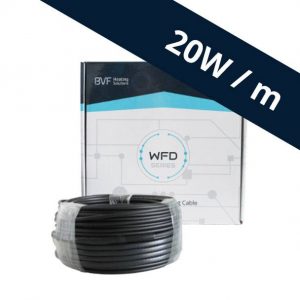 BVF WFD 20 vykurovací kábel - 20 w/m²
