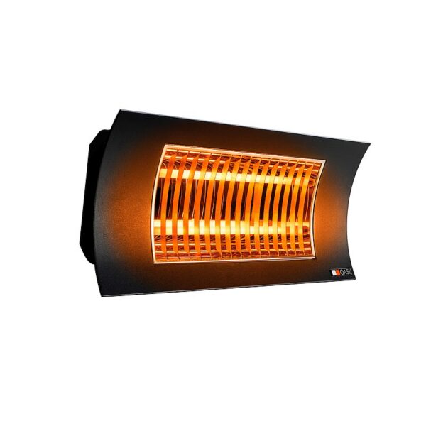 Infračervený ohrievač Radialight Oasi - čierny