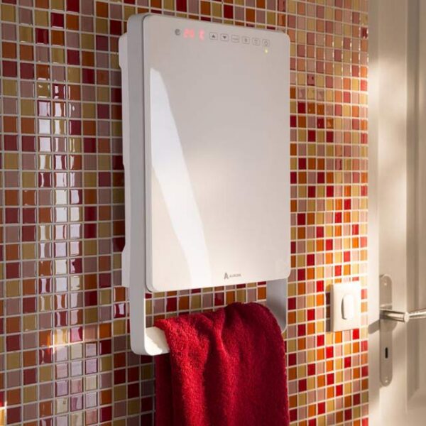 Radialight Touch kúpeľňový rýchloohrievač - pohľad na produkt