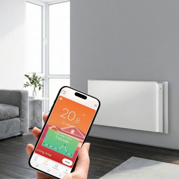 Vykurovací panel Radialight Klima WiFi - produkt a príslušenstvo